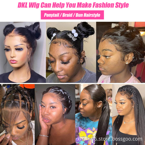 Glueless 8-40 inch HD Lace Front Wig,Wholesale Kinky Curly Human Hair Wigs For Black Women,13x4 13x6 Lace Wigs With Baby Hair